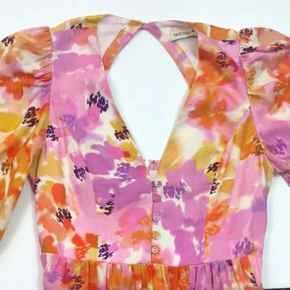 Nicolas linen/cotton dress, size 8, NWT - Picture 6 of 10